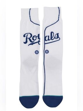 Stance x MLB Men’s Crew Socks Kansas City Royals SZ M (6-8.5) NWT